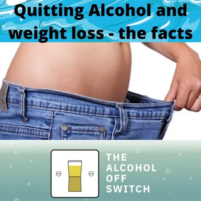 Your plan is to stop drinking alcohol – goal – quit drinking and lose weight