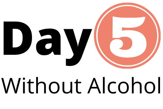 5 days without alcohol