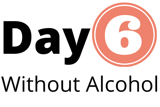 6 days without alcohol