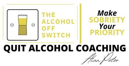 the alcohol off switch header logo
