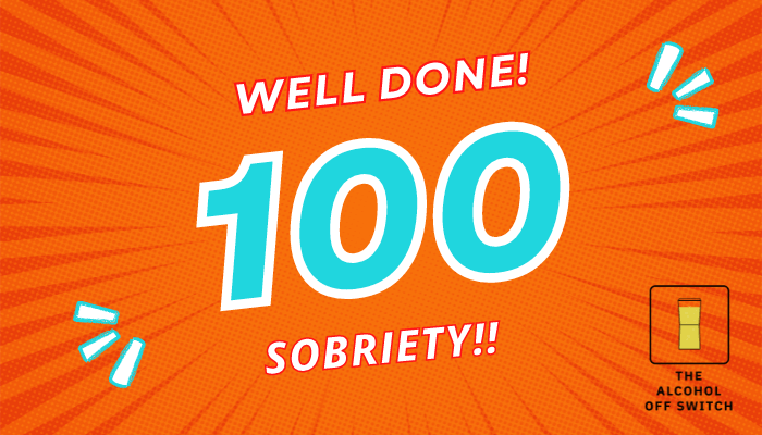 100 days sober