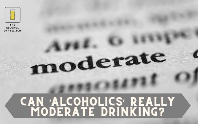 Can Alcoholics Drink In Moderation?