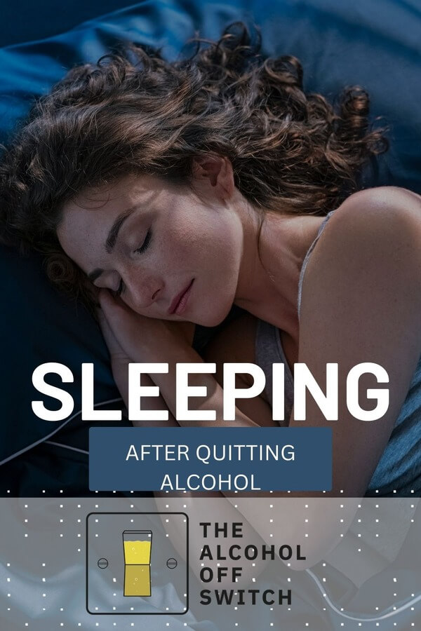 sleeping after quitting drinking