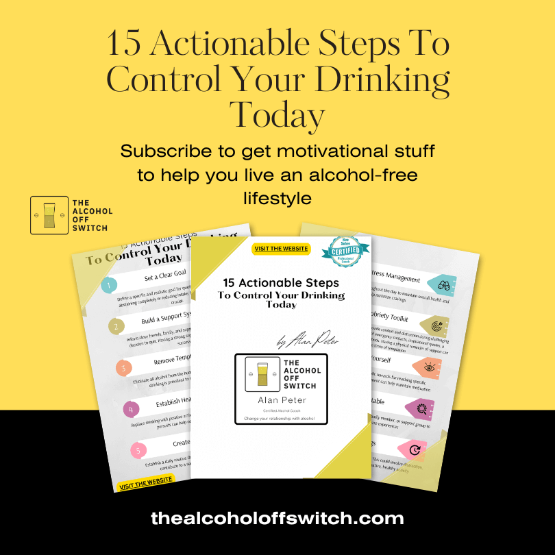 actionable steps to reduce drinking mockup image